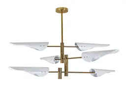 Люстра стельова в стилі модерн Levistella 761V1019-6 WH
