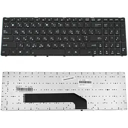 Клавіатура для ноутбука ASUS (K50, K51, K60, K61, K70, F52, P50, X5), чорна