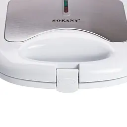 Горішниця електрична SOKANY SK-809 з антипригарним покриттям на 12 горішків, білий - мініатюра 6