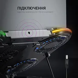 Підставка для ноутбука GamePro (CP1450) - мініатюра 12