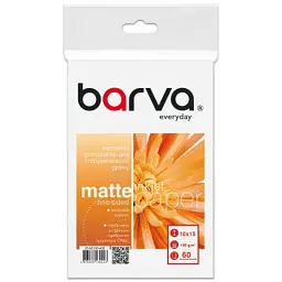 Фотопапір Barva 10x15, 190 g/m2, Everyday, Matte, 60c (IP-AE190-408)