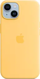 Чохол протиударний силіконовий Silicone Case MPT23ZE/A MagSafe (Original) для Apple iPhone 14 (6.1") Sunglow - мініатюра 8
