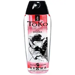 Лубрикант на водній основі Shunga Toko Aroma Blazing Сherry не містить цукру 165 мл