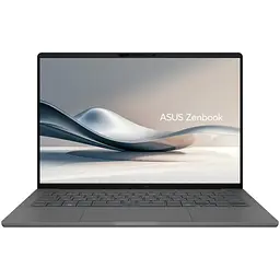 Ноутбук ASUS Zenbook A14 UX3407RA з процесором Snapdragon X Elite X1E 78 100 pana la 3.4GHz, 14''. WUXGA, OLED, 32GB LPDDR5X RAM, 1TB SSD, Qualcomm ® Adreno ™ GPU, Windows 11 Pro, Iceland сірий - мініатюра 5