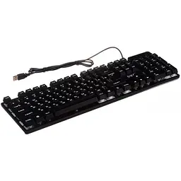 Дротова комп'ютерна клавіатура UKC KR 6300 USB з RGB підсвічуванням - мініатюра 2
