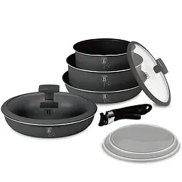 Набір посуду 9 предметів Anthracite Collection Berlinger Haus kuh0014005