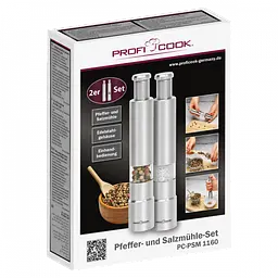 Подрібнювач солі і перцю 2в1 Profi Cook PC-PSM 1160 Німеччина