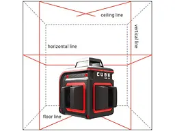 Лазерний нівелір ADA CUBE 360-2V PROFESSIONAL EDITION - мініатюра 5