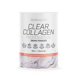 Колаген BioTech Clear Collagen Professional, 350 грам для підтримки суглобів - Троянда-гранат