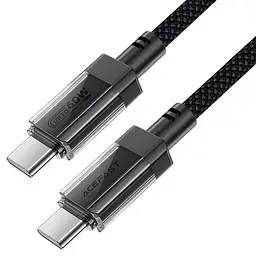 Дата кабель Acefast C12-03 Type-C to Type-C 60W (1.2m) Black - мініатюра 2