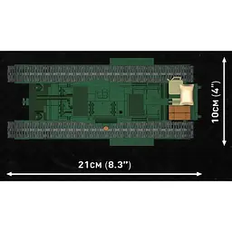 Конструктор Cobi Company of Heroes 3 Танк Черчилль M3, масштаб 1:35, 654 деталі (COBI-3046) - мініатюра 6