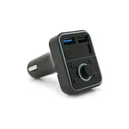 FM модулятор Voltronic D1, підсвітка 7 кольорів, 1.5-3.1A, USB, TF (FM-D1-7Col)