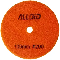 Круг алмазний Alloid Building Tools Hexagon шліфувальний на липучці 100 мм зерно 200 (DD-63388)