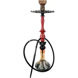 Кальян KARMA HOOKAH 3.2 Red (Craft DC Orange) - мініатюра 2