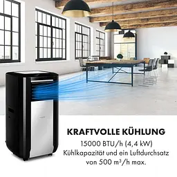 Кондиціонер мобільний Klarstein Max Breeze Smart (10035742) - мініатюра 3