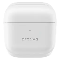 Бездротові навушники Earphones Proove Mainstream, IPX4, ENC, BT5.3, 40mAh, 400mAh, 4h, TWS white UA UCRF - мініатюра 3