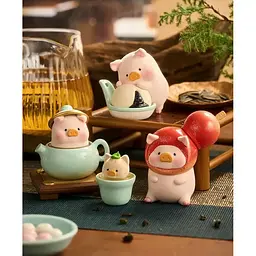 Колекційна фігурка 10/10 Toys LuLu the Piggy серія Lu's Table Series blind box (LULU1276) - мініатюра 15