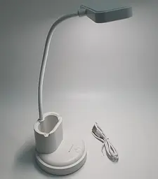 LED-лампа настільна акумуляторна гнучка сенсорна світлодіодна з підставкою для телефону тепле, нейтральне та холодне світло WinBoss 1309 - мініатюра 4