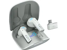 Компьютерная гарнитура Asus ROG Cetra True Wireless SpeedNova Moonlight White (90YH03Y0-BTUA10)