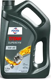 Моторна олива TITAN 5W-40 Super Syn 5 л (A3/B4)