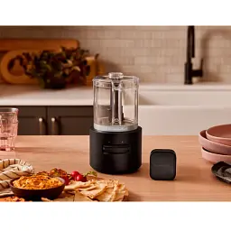 Кухонний мінікомбайн KitchenAid Go з акумулятором чорний 12V (5KFCR531BM) - мініатюра 7
