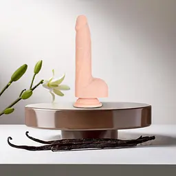 Фалоімітатор Addiction Naked Addiction 8.5” Thruster із пульсацією, 21,6 см - мініатюра 17