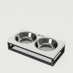 Hollky Base XS — миски на підставці для маленьких собак та котів (2 × 0,25 л) - мініатюра 2