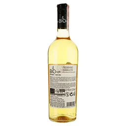 Вино Biologic Trebbiano d'Abruzzo, біле, сухе, Bio organic, 12,5%, 0,75 л - мініатюра 2