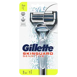 Бритва Gillette SkinGuard Sensitive з 2 змінними касетами 3 шт. - мініатюра 2