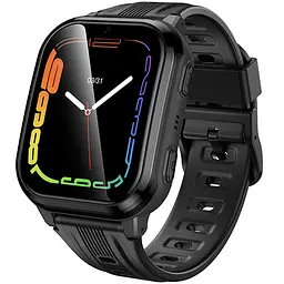 Дитячий cмарт-годинник Hoco Y108 4G with call function Black
