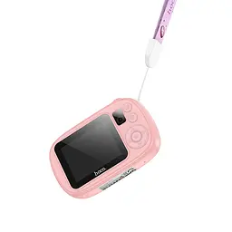 Дитяча фотокамера Hoco DV205 Dual-camera Pink - мініатюра 7