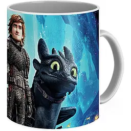 Кухоль GeekLand Як приручити дракона вище хмар How to train your dragon HD.02.05 330 мл білий - мініатюра 2