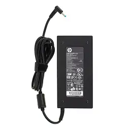 Блок живлення для ноутбука HP 19.5V 7.7A 150W 4.5x3.0-PIN чорний SLIM RECTANGULAR - мініатюра 2