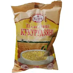 Пластівці Козуб Продукт 400г кукурудзяні в пакеті