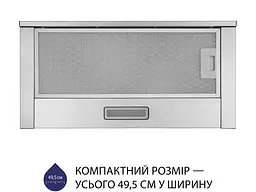 Витяжка Minola HTL 5614 I 1000 LED - мініатюра 3