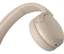 Навушники Sony WH-CH520 бездротові накладні бежеві (WHCH520C.CE7) - мініатюра 5