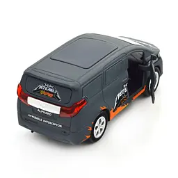 Автомодель серії "Шеврони Героїв" Toyota Alphard "Загін метеликів" TechnoDrive KM6011 - мініатюра 15