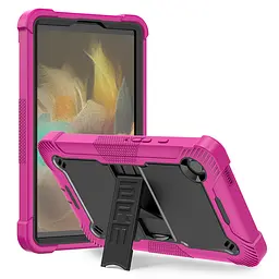 Захисний чохол для планшета Samsung Galaxy Tab A9 (SM-X110/X115), Rover, рожевий, протиударний, з відкидною підставкою, накладка, TPU+PC, амортизуючі кути, підняті краї для захисту екрану і камери, ArmorStandart (ARM84964) - мініатюра 2