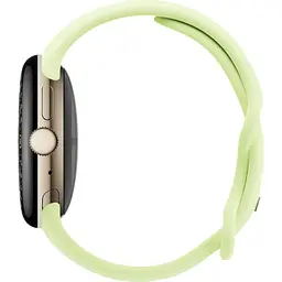 Смарт-годинник Google Pixel Watch 4 41mm Wi-Fi Champagne Gold Aluminum Case/Lemongrass Active Band [164401] - мініатюра 4
