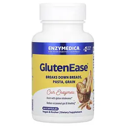 Ензими GlutenEase 60 капсул Enzymedica vit0006028