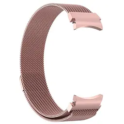 Ремінець Milanese Loop Samsung Galaxy Watch 4 40mm - рожевий металевий ширина кріплення 20мм (WB440212) - мініатюра 2