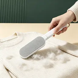 Щітка для прибирання шерсті котів з контейнером nobrand, білий - мініатюра 5