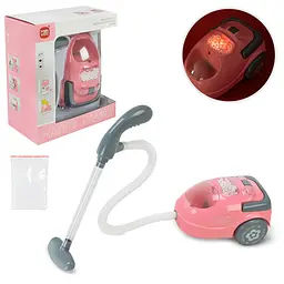 Іграшковий пилосос зі світловими ефектами Play Family, рожевий (LS820C30)