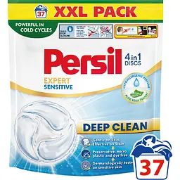 Диски для прання Persil 4in1 Discs Expert Sensitive Deep Clean 37 шт.