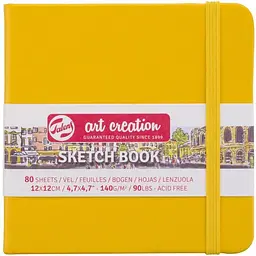Блокнот для графіки Royal Talens Art Creation 12х12 см 140г/м2 80л Golden Yellow