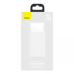 Зарядний акумулятор Baseus Bipow Digital Display 30000mAh 20W PPBD050402 (Білий) - мініатюра 6
