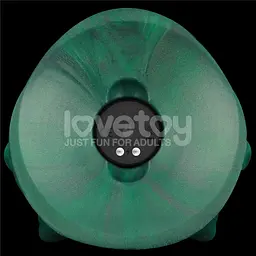 Вібратор Lovetoy Double-Claw Savage Charm 19.4 см зелений - мініатюра 11