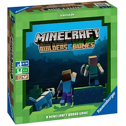 Настільна гра Ravensburger Майнкрафт: Будівельники та Біоми (Minecraft: Builders&Biomes) (англ.) (PS039)