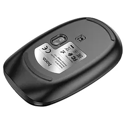 Миша бездротова Hoco GM15 Art Bluetooth + 2.4G Чорний - мініатюра 3