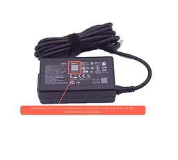 Блок живлення (зарядка) для ноутбука HP 65W (19.5V 3.33A 4.5x3.0мм) TPN-DA17 тонкий конектор, 65W, 3.33A, 4.5ммx3.0мм - мініатюра 2